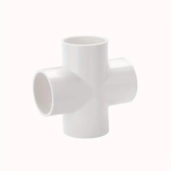 436d7973-fabe-478c-b1f3-e9ea17736540 4-Way PVC Garden Watering System Connector