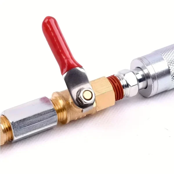 4681d3f8-0a9a-47e3-b717-f1192067719d Heavy Duty Brass Ball Valve Shut Off - 1/4" NPT Male