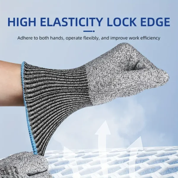 745dd4c9-6625-4a61-b97f-8ad449c92507 8 Pairs of 5th Level Cut-Resistant Safety Gloves