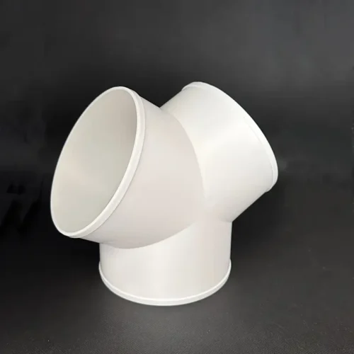 91041426-d1b8-4750-bf0e-bfbe23bac07a Y-Type PVC Pipe Vent Elbow for Ventilation