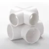 aa782063-762d-4301-bfdf-f86b704a2605 4-Way PVC Garden Watering System Connector