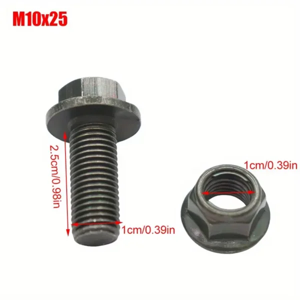 b1f6f2ab05ff4fb4a8933ef75cd4d446-goods 10pcs M10X25 Outer Six Corner Screws & Nuts