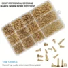 1200pcs Self-Tapping Screws Assortment Set